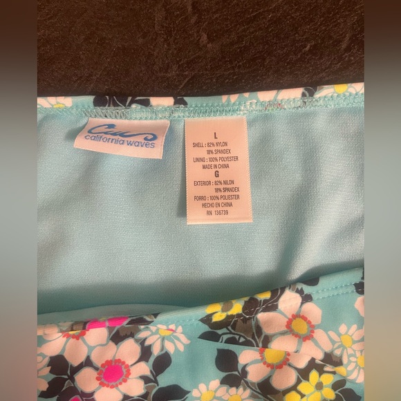 California Waves Bikini size L, NWOT - Picture 9 of 9
